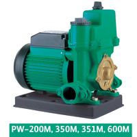 윌로펌프 PW-350M 자흡식 다목적 가압 펌프 수동타입 단상220V
