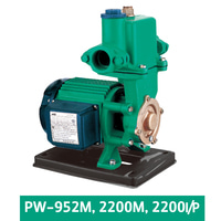 윌로펌프 PW-2200M 자흡식 가압 펌프 수동타입 단상220V